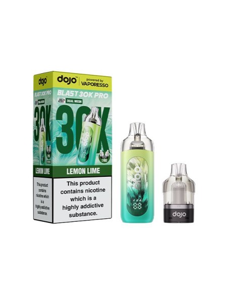 Vaporesso Dojo Blast 30k Pro Prefilled Kit / Lemon Lime / 20mg