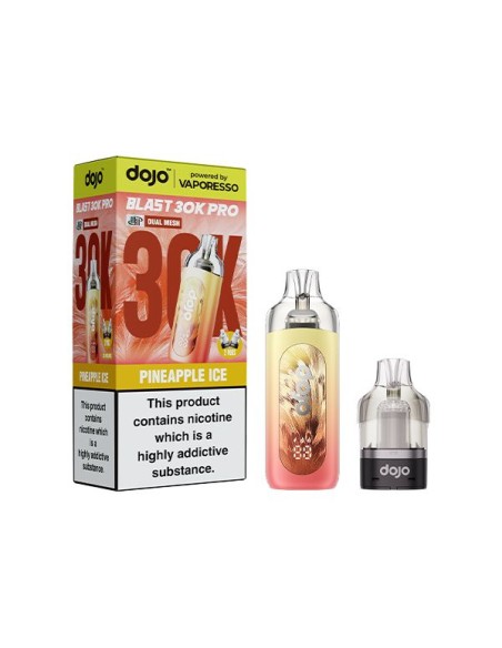 Vaporesso Dojo Blast 30k Pro Prefilled Kit / Pineapple Ice / 20mg