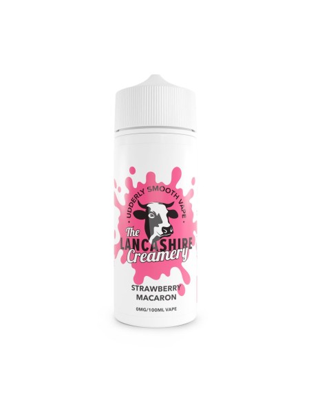 The Lancashire Creamery - Strawberry Macaron 100ml Shortfill