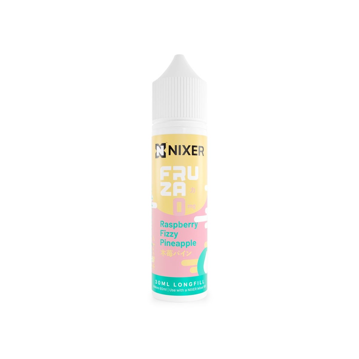 Nixer X Fruza Raspberry Fizzy Pineapple - 30ml...