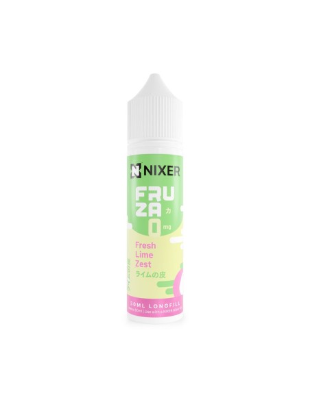 Nixer X Fruza Fresh Lime Zest - 30ml Longfill