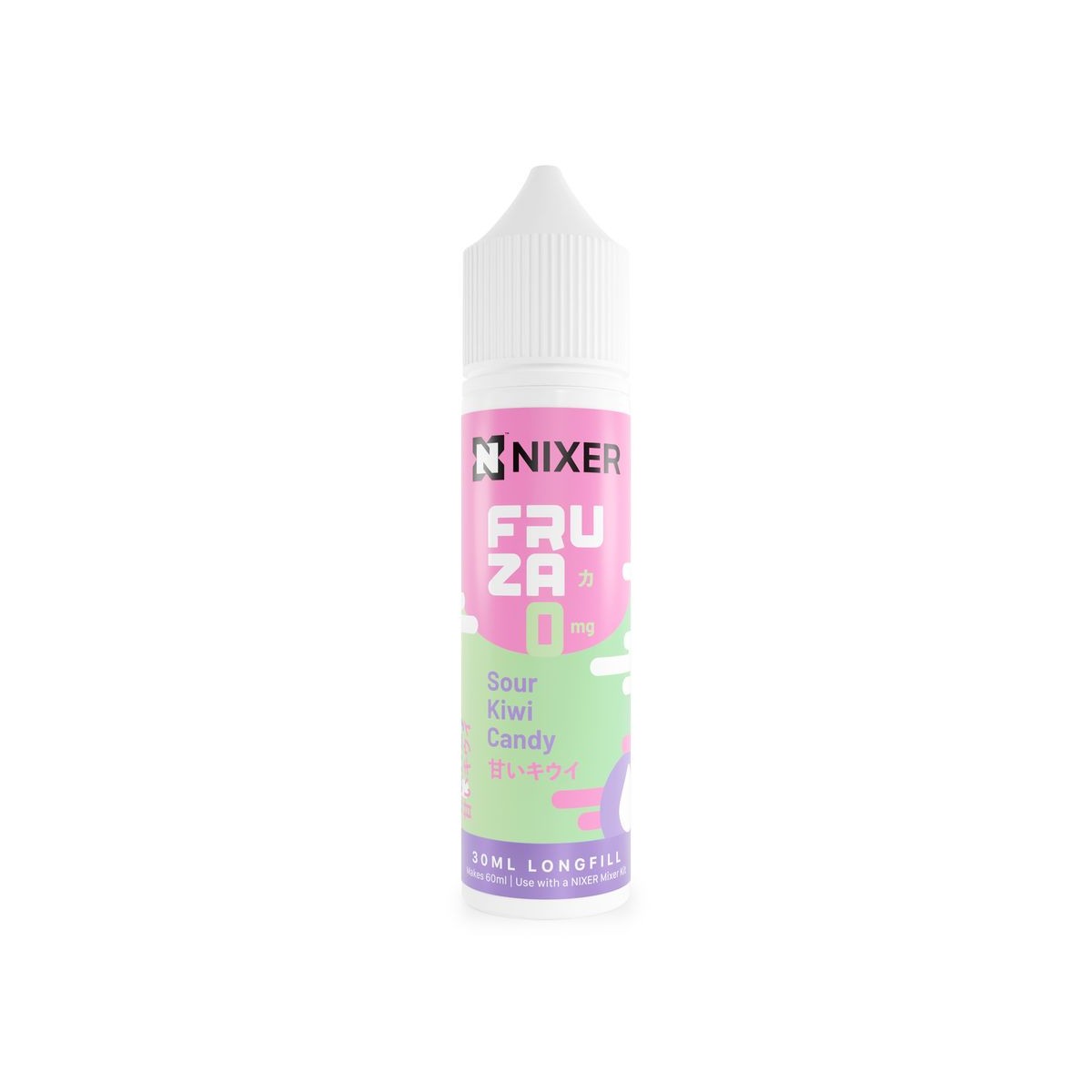 Nixer X Fruza Sour Kiwi Candy - 30ml Longfill