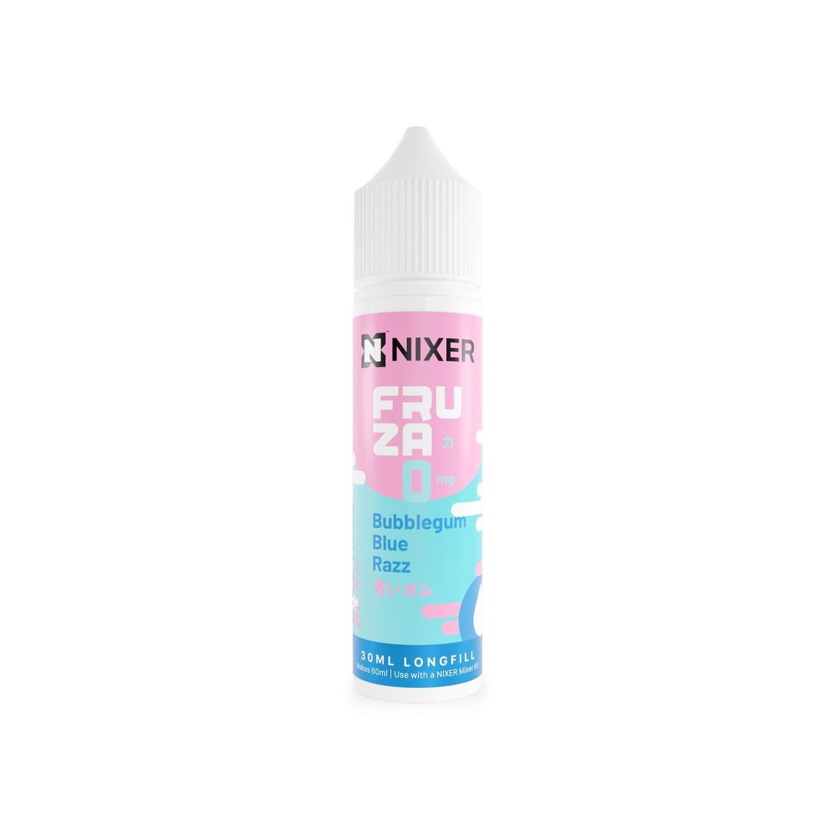 Nixer X Fruza Bubblegum Blue Razz - 30ml Longfill