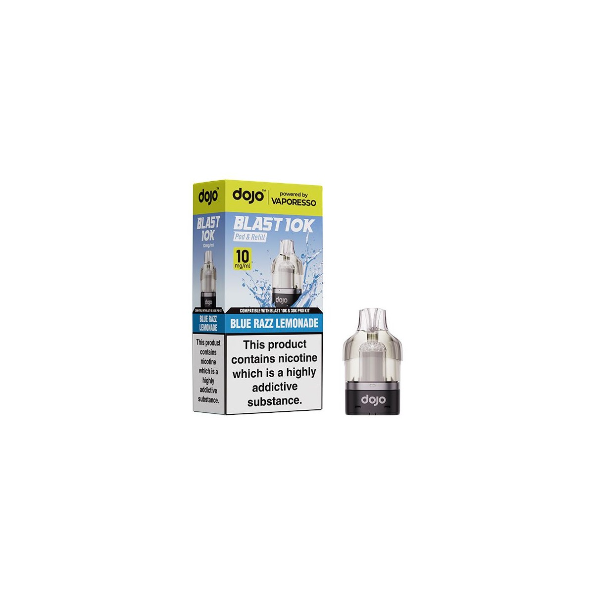 Vaporesso Dojo Blast 10K Prefilled Pod - Blue...