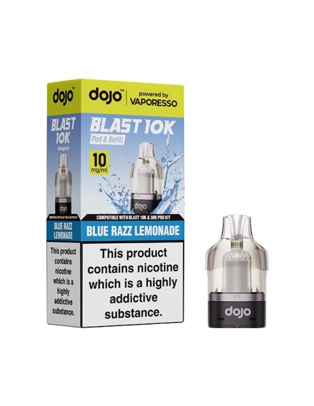 Vaporesso Dojo Blast 10K Prefilled Pod - Blue Razz Lemonade 10mg
