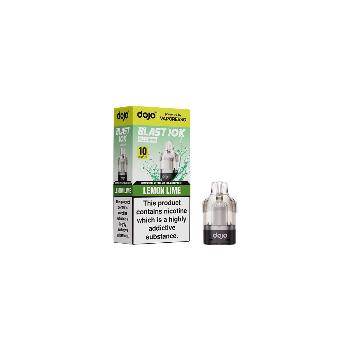 Vaporesso Dojo Blast 10K Prefilled Pod - Lemon...