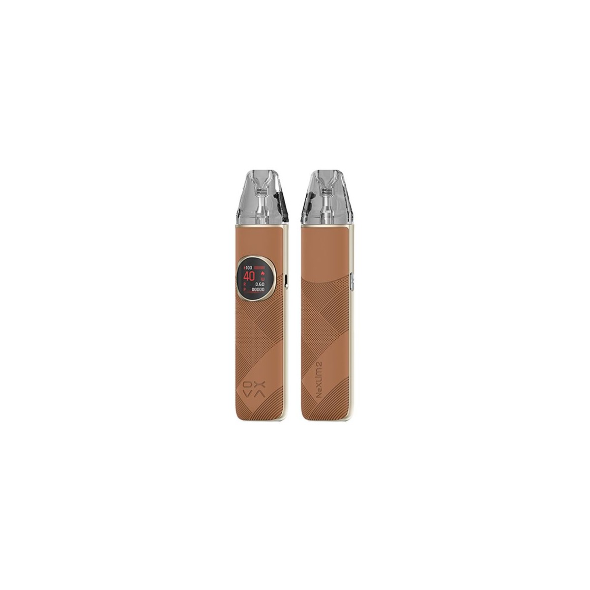 OXVA Nexlim 2 Vape Kit - Bright Brown Leather