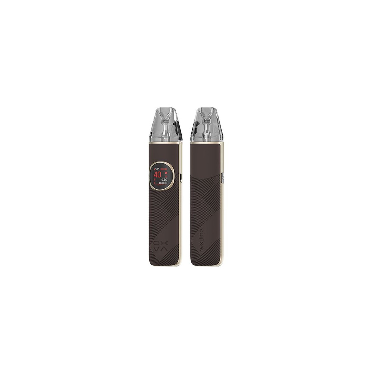 OXVA Nexlim 2 Vape Kit - Mocha Brown Leather