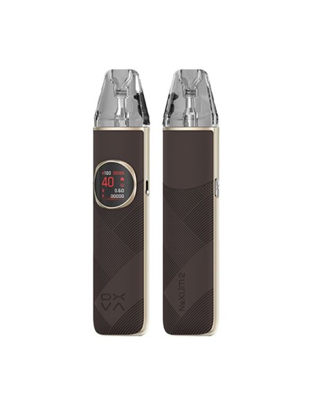 OXVA Nexlim 2 Vape Kit - Mocha Brown Leather