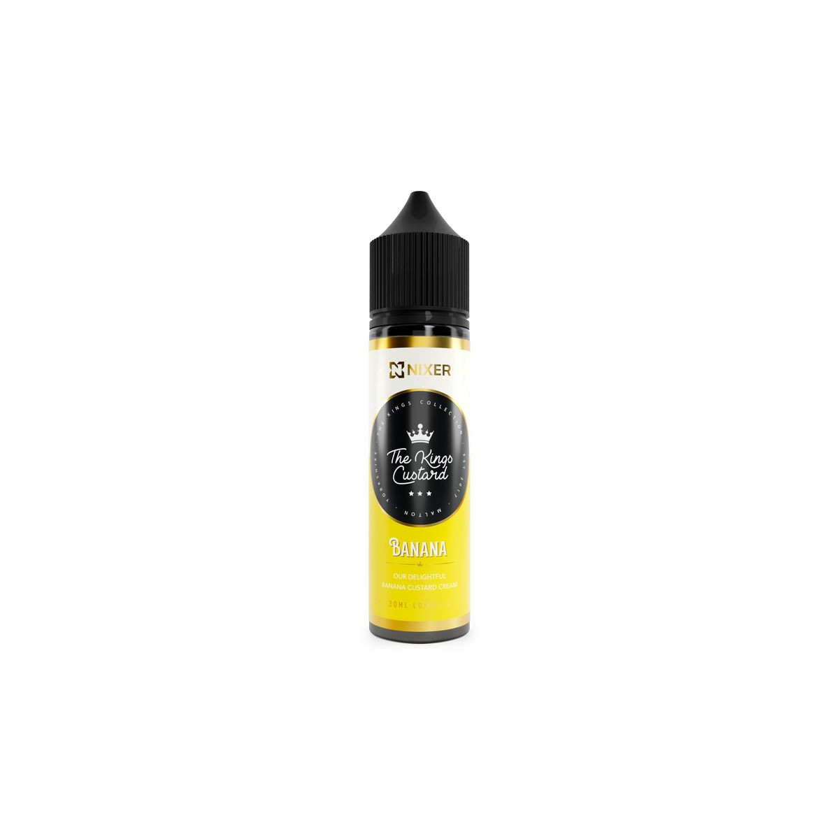 Nixer X Kings Custard Banana - 30ml Longfill