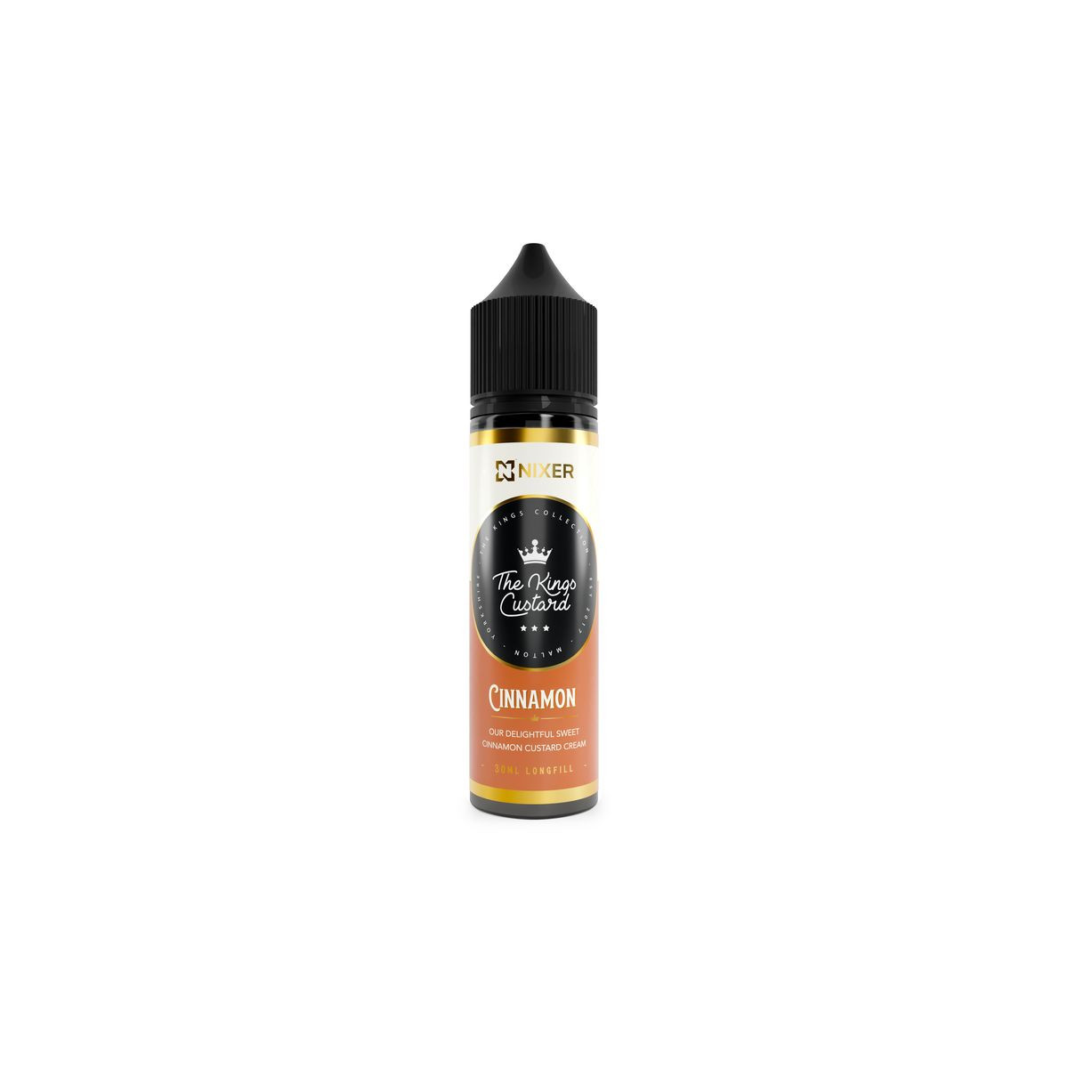 Nixer X Kings Custard Cinnamon - 30ml Longfill