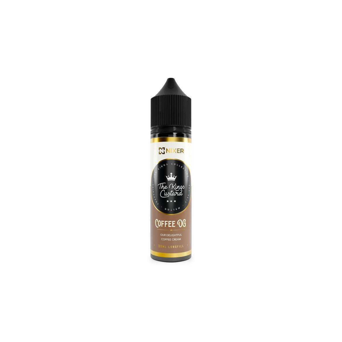 Nixer X Kings Custard Coffee OG - 30ml Longfill
