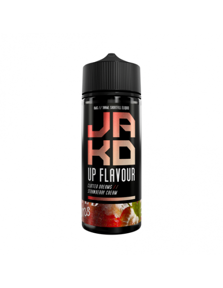 Jak'd - Strawberry Clotted Dreams - 100ml Shortfill