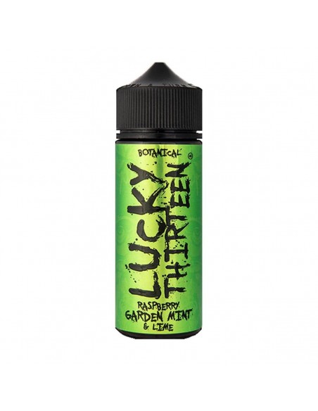 Lucky Thirteen - Raspberry Mint & Lime 100ml Shortfill