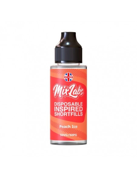 Mix Labs - Peach Ice - 100ml Shortfill