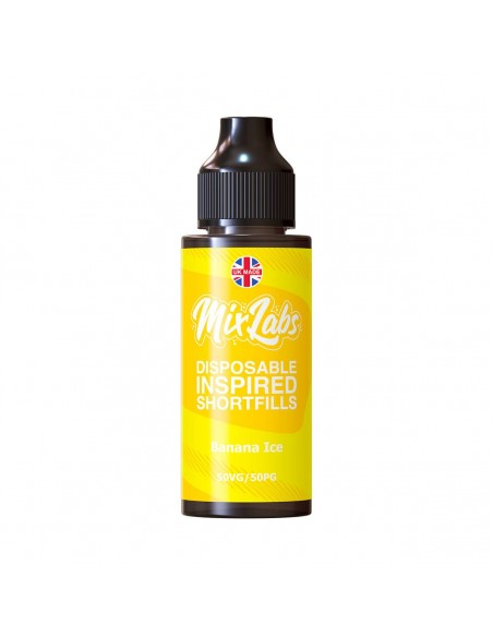 Mix Labs - Banana Ice - 100ml Shortfill