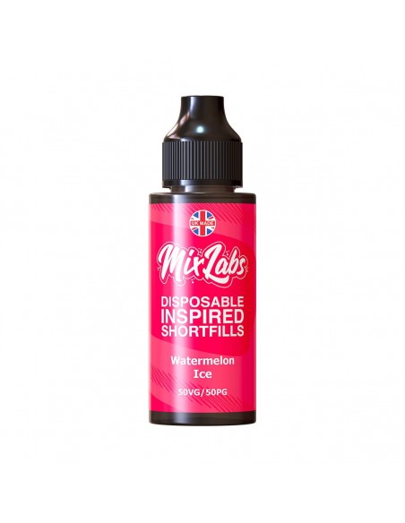 Mix Labs - Watermelon Ice - 100ml Shortfill