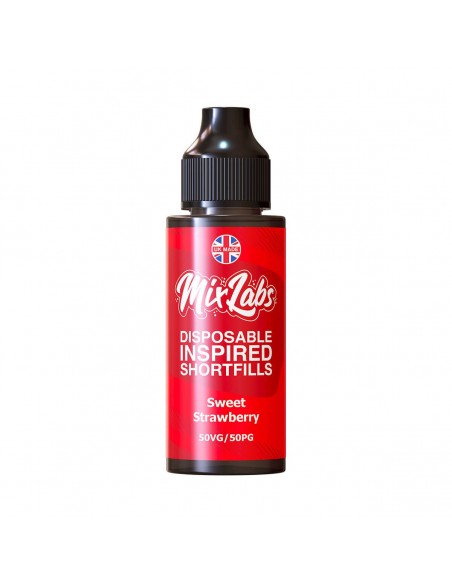 Mix Labs - Sweet Strawberry - 100ml Shortfill