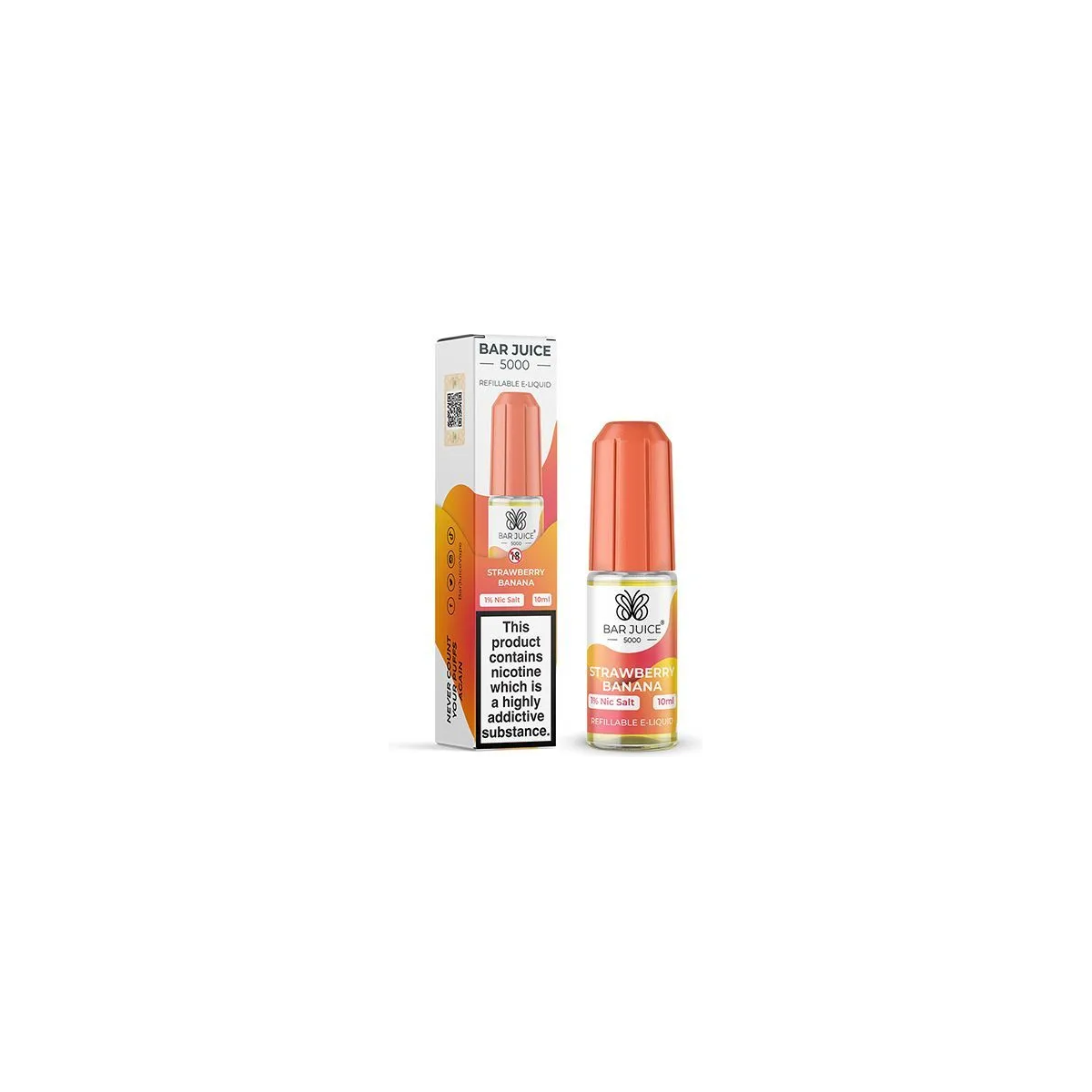 Bar Juice - Strawberry Banana - 10mg Nic Salt