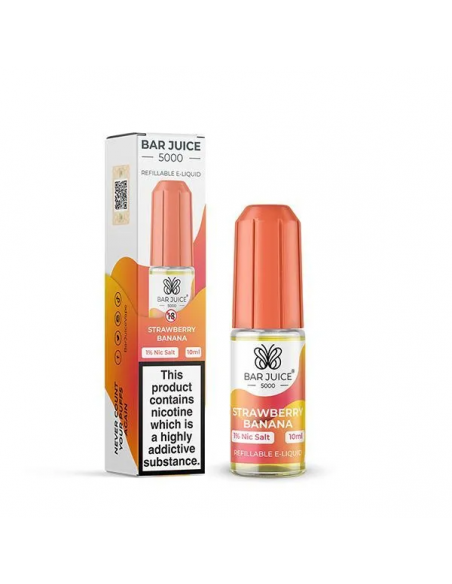 Bar Juice - Strawberry Banana - 10mg Nic Salt