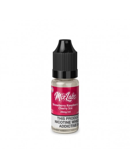 Mix Labs - Strawberry, Raspberry & Cherry - 10mg Nic Salt