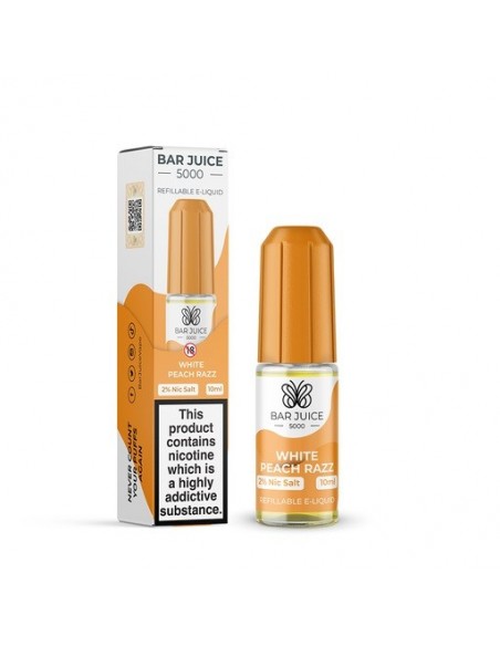 Bar Juice - White Peach Razz 10mg Nic Salt
