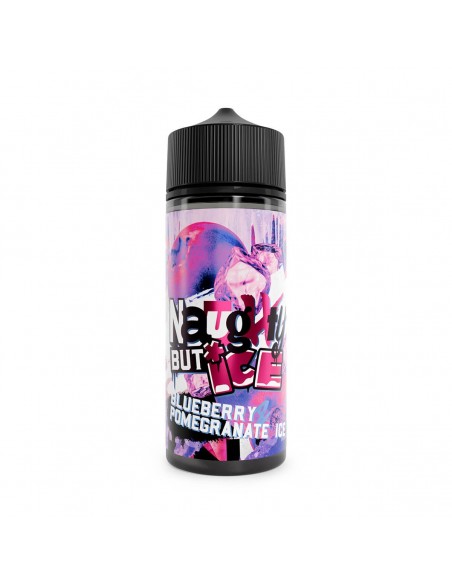 Naughty But Ice - Blueberry Pomegranate - 100ml Shortfill