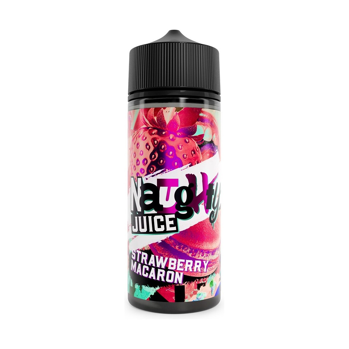 Naughty Juice - Strawberry Macaroon - 100ml...