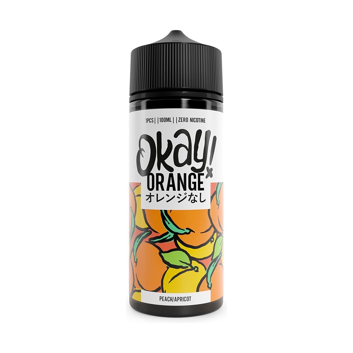 Okay Orange - Peach and Apricot - 100ml Shortfill