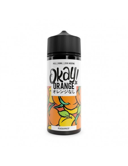 Okay Orange - Peach and Apricot - 100ml Shortfill