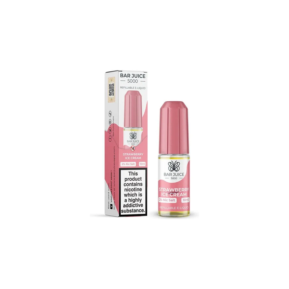 Bar Juice - Strawberry Ice Cream 20mg Nic Salt