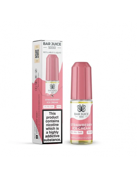 Bar Juice - Strawberry Ice Cream 20mg Nic Salt