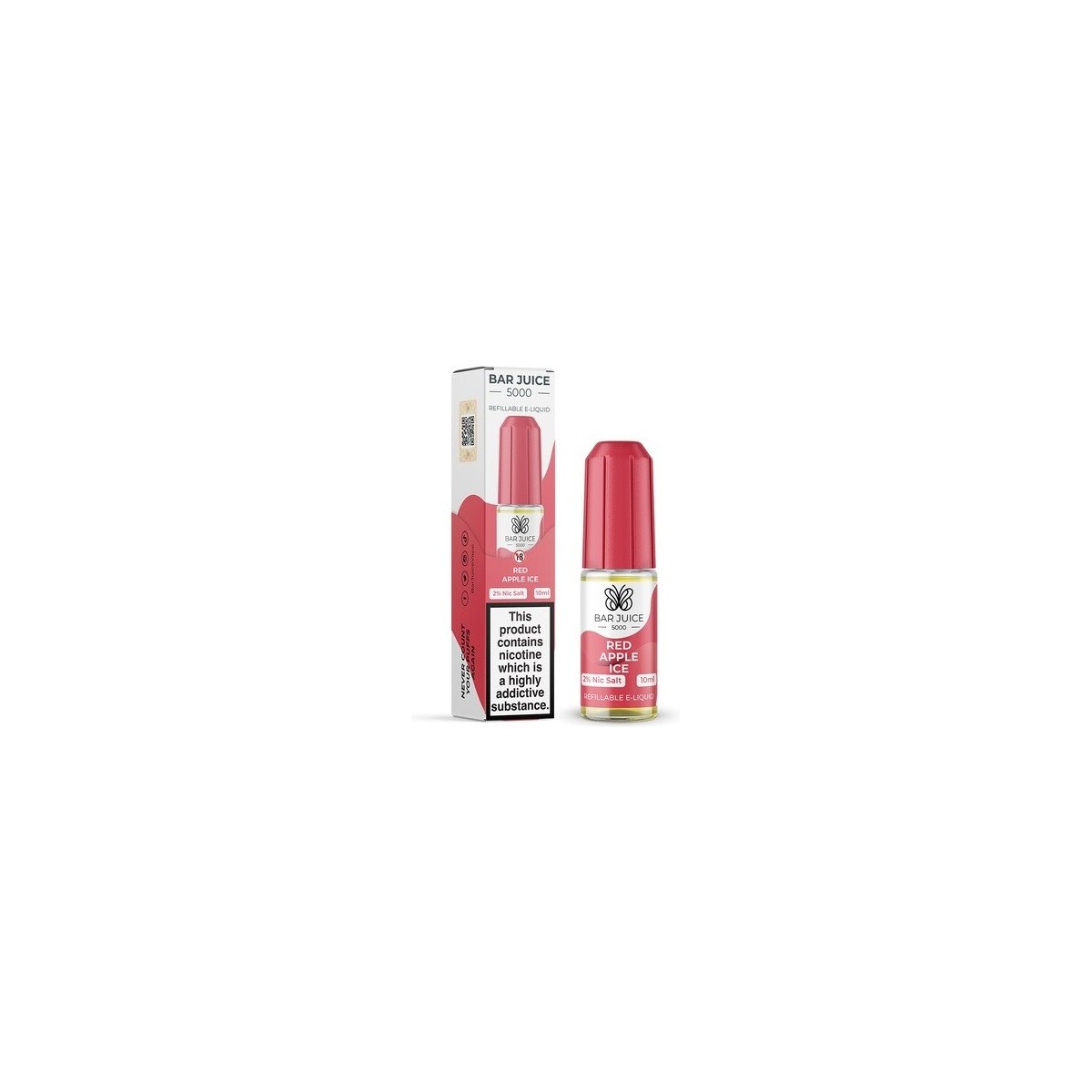 Bar Juice - Red Apple Ice 20mg Nic Salt