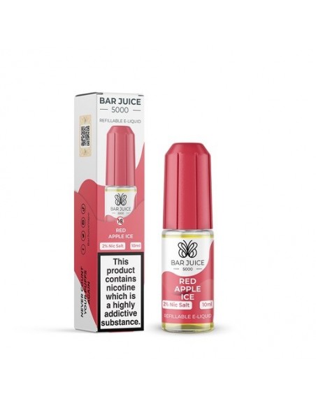 Bar Juice - Red Apple Ice 20mg Nic Salt