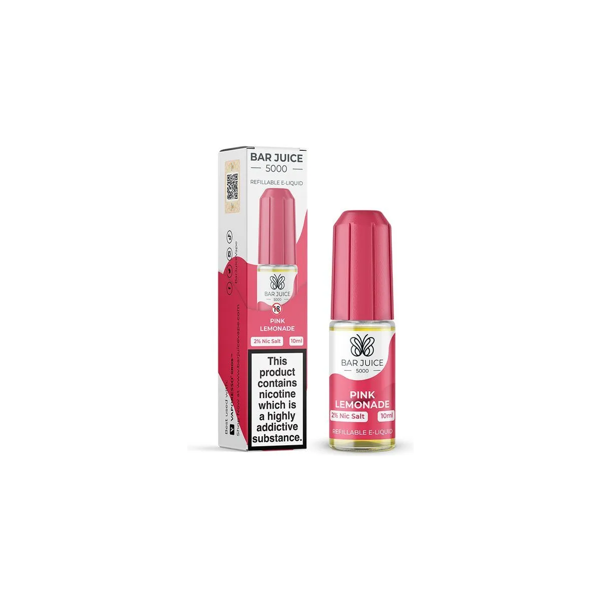 Bar Juice - Pink Lemonade 10mg Nic Salt