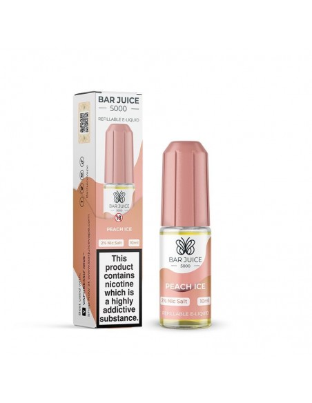 Bar Juice - Peach Ice 20mg Nic Salt