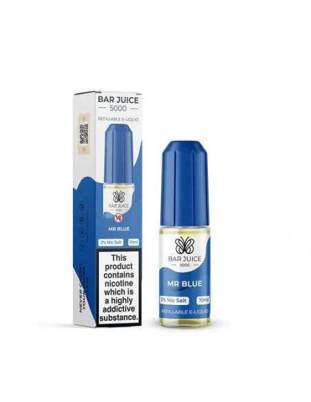 Bar Juice - Mr Blue 10mg Nic Salt