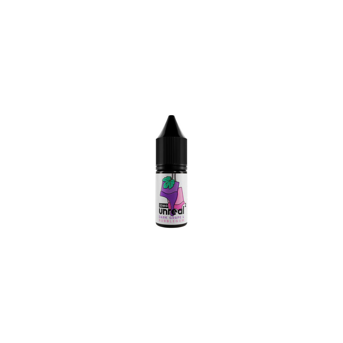 Unreal 2 - Dark Grape & Bubblegum - 20mg Nic Salts