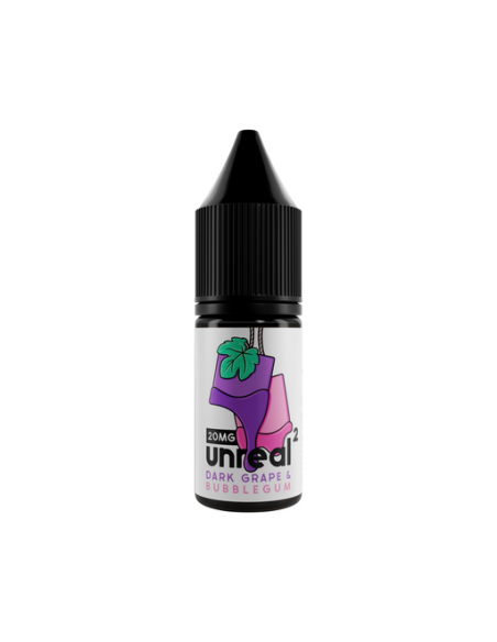 Unreal 2 - Dark Grape & Bubblegum - 20mg Nic Salts