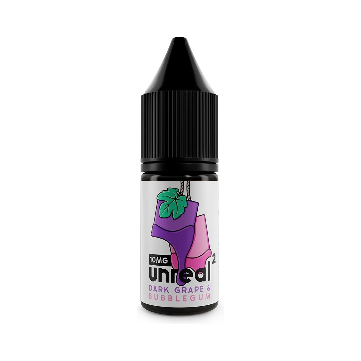 Unreal 2 - Dark Grape & Bubblegum - 10mg Nic Salts