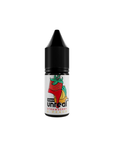 Unreal 2 Strawberry & Peach 20mg Nic Salts