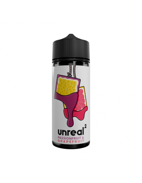 Unreal 2 Passionfruit & Grapefruit 100ml Shortfill