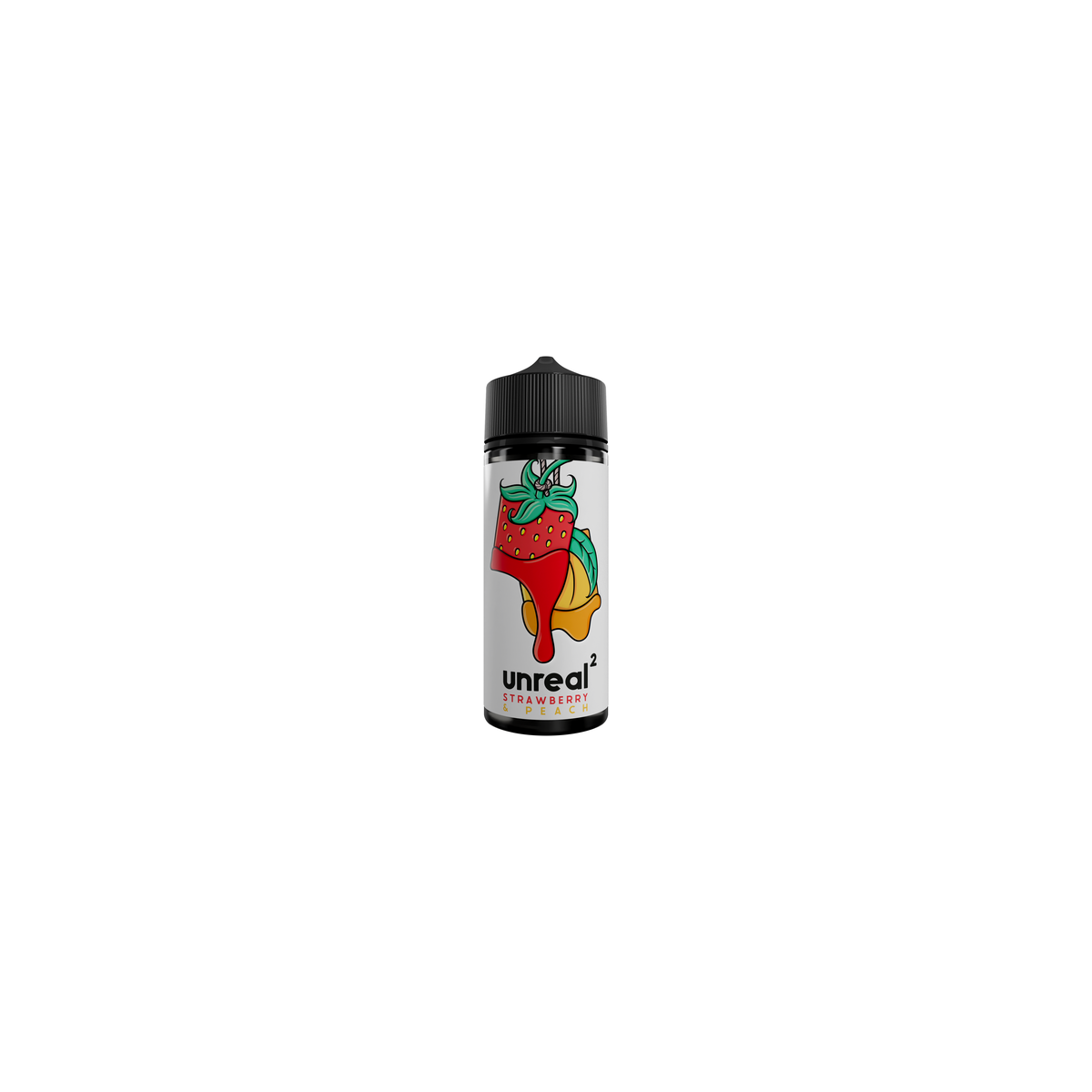Unreal 2 Strawberry & Peach 100ml Shortfill