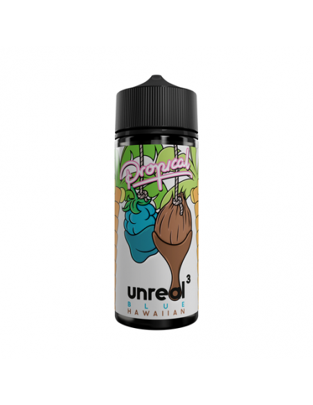 Unreal 3 - Blue Hawaiian - 100ml Shortfill