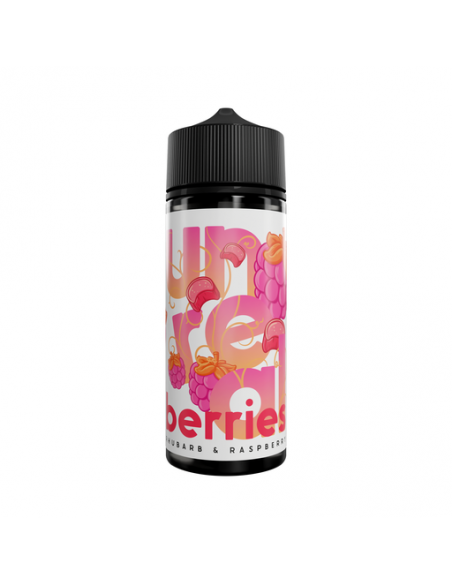 Unreal Berries - Rhubarb & Raspberry - 100ml Shortfill