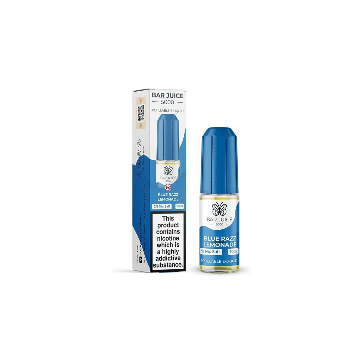 Bar Juice - Blue Razz Lemonade 20mg Nic Salt
