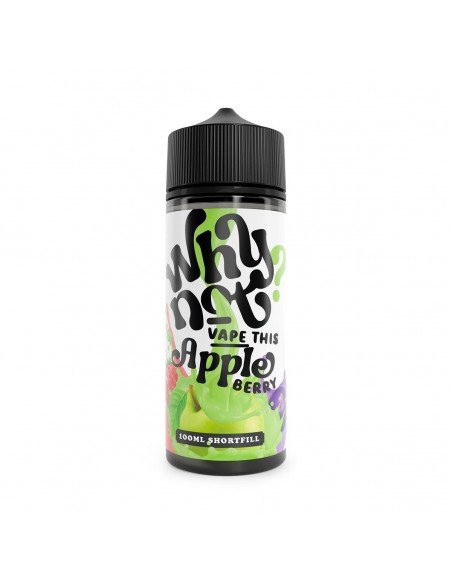 Why Not - Apple Strawberry Blackcurrant 100ml Shortfill